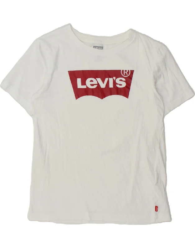 Men's Tailored Shirts for a Professional AppearanceLEVI'S Boys Graphic T-Shirt Top 13-14 Years White Cotton Men's Tailored Shirts for a Professional AppearanceLEVI'S Boys Graphic T-Shirt Top 13-14 Years White Cotton