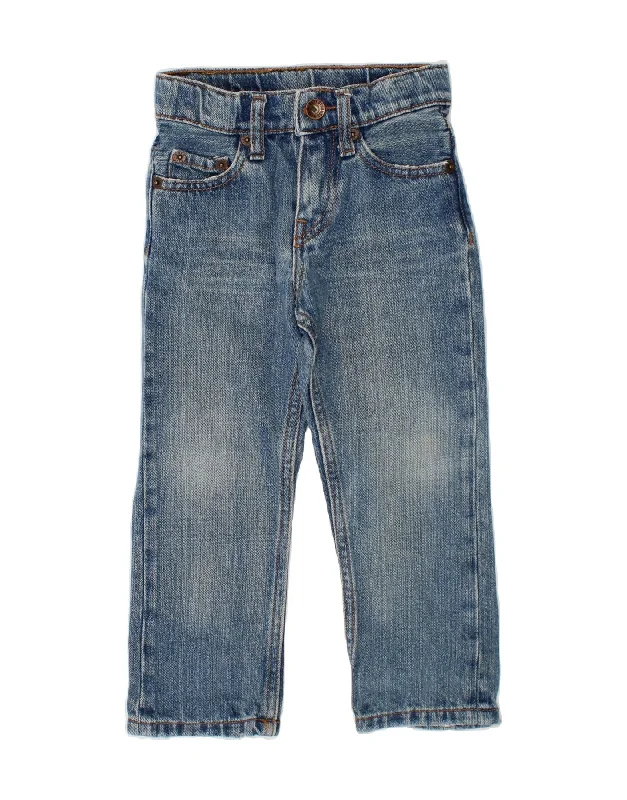 Men's Jeans with RipsLEVI'S Boys Straight Jeans 2-3 Years W20 L15  Blue Cotton