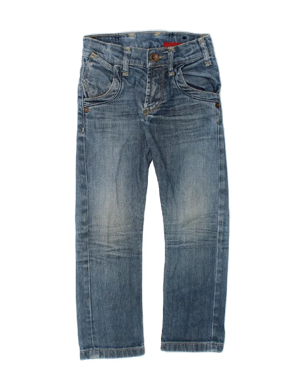 Men's Jeans with Stretch FabricLEVI'S Boys Straight Jeans 3-4 Years  W20 L18  Blue Cotton