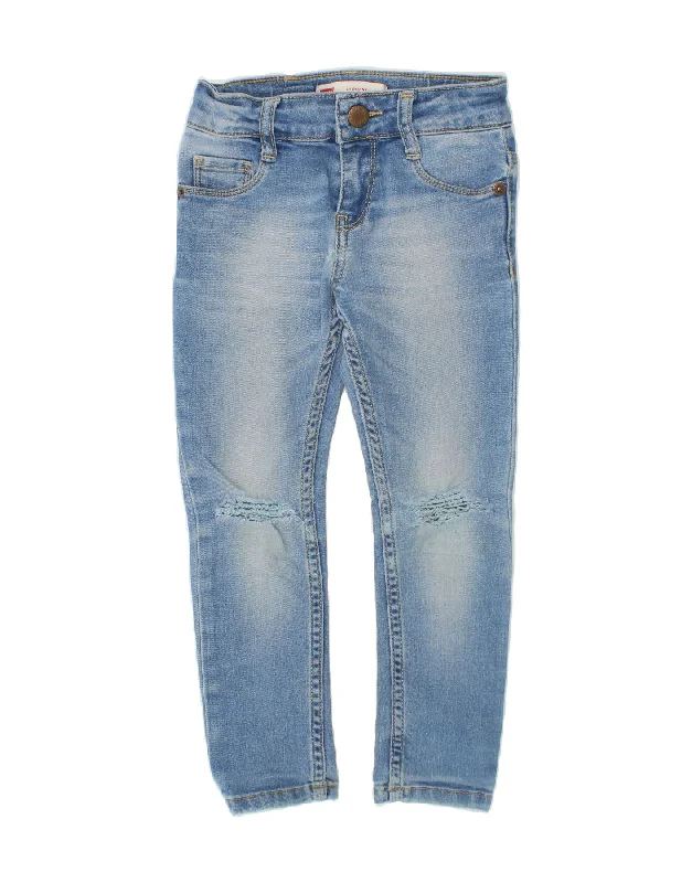 Men's Jeans with PocketsLEVI'S Girls 711 Distressed Skinny Jeans 3-4 Years W20 L16  Blue