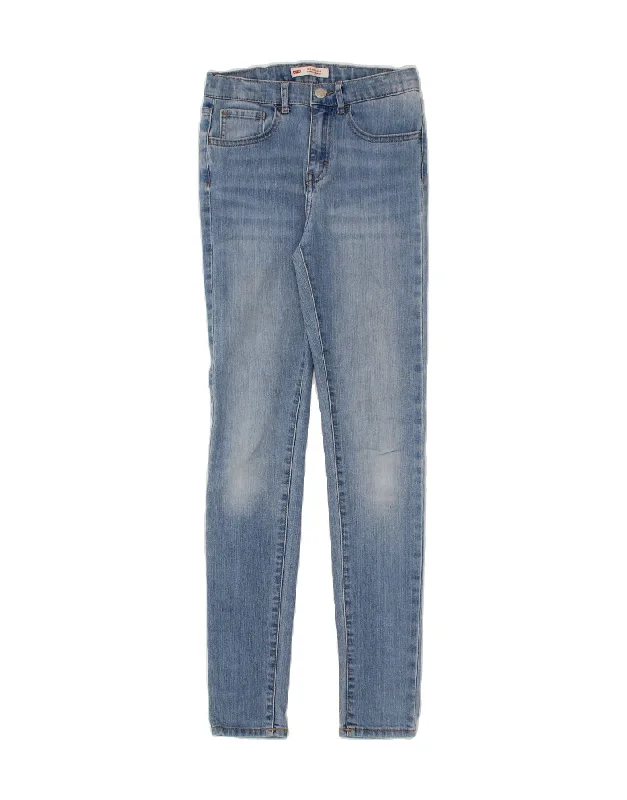 Flexible Stretch Men's JeansLEVI'S Girls 720 High Waist Skinny Jeans 11-12 Years W24 L29 Blue Cotton Flexible Stretch Men's JeansLEVI'S Girls 720 High Waist Skinny Jeans 11-12 Years W24 L29 Blue Cotton