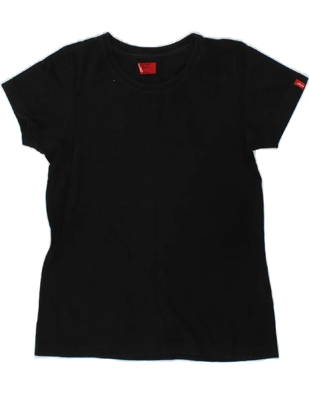Comfortable Men's Polo ShirtsLEVI'S Girls T-Shirt Top 8-9 Years Small  Black Cotton