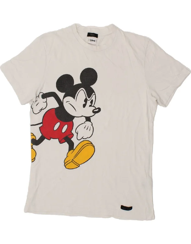 Men's Shirts with Velcro ClosuresLIU JO JUNIOR Girls Mickey Mouse Graphic T-Shirt Top 15-16 Years White Men's Shirts with Velcro ClosuresLIU JO JUNIOR Girls Mickey Mouse Graphic T-Shirt Top 15-16 Years White