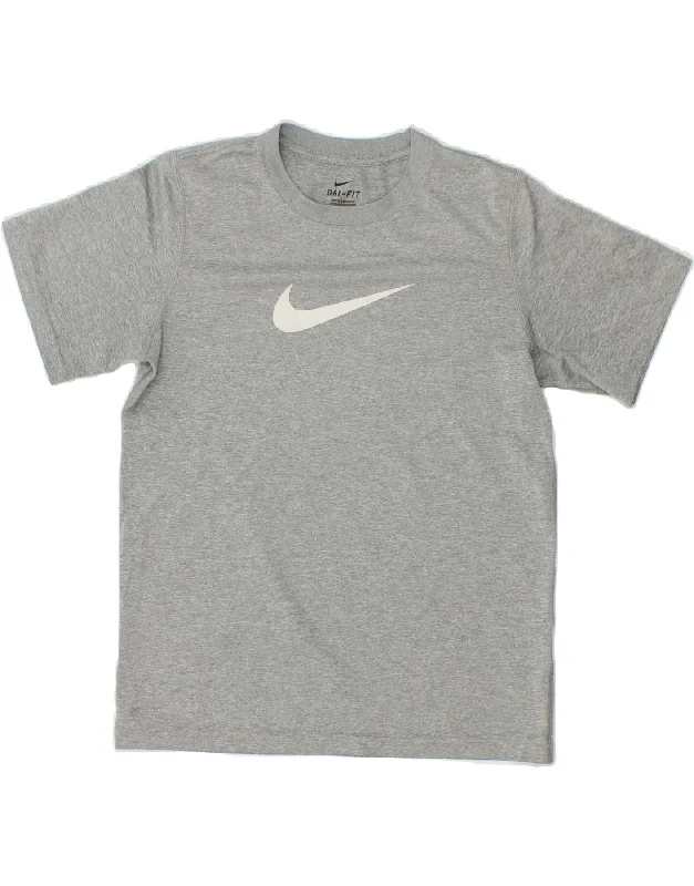 Men's Shirts with Chest PocketsNIKE Boys Graphic T-Shirt Top 10-11 Years Medium Grey Polyester Men's Shirts with Chest PocketsNIKE Boys Graphic T-Shirt Top 10-11 Years Medium Grey Polyester