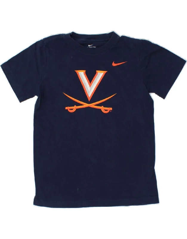 Men's Shirts with TiesNIKE Boys Graphic T-Shirt Top 10-11 Years Medium Navy Blue