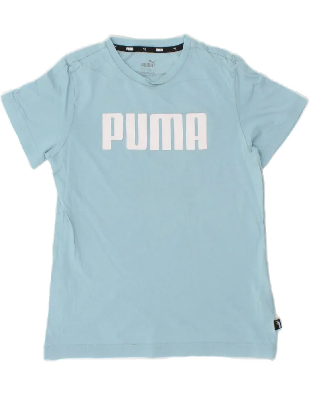 Men's Shirts with Moisture-Wicking FabricPUMA Boys Graphic T-Shirt Top 11-12 Years Blue Men's Shirts with Moisture-Wicking FabricPUMA Boys Graphic T-Shirt Top 11-12 Years Blue