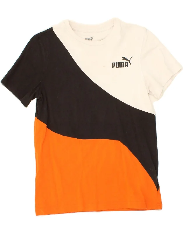 Men's Casual Shirts for Everyday WearPUMA Boys Graphic T-Shirt Top 13-14 Years Multicoloured Colourblock Men's Casual Shirts for Everyday WearPUMA Boys Graphic T-Shirt Top 13-14 Years Multicoloured Colourblock