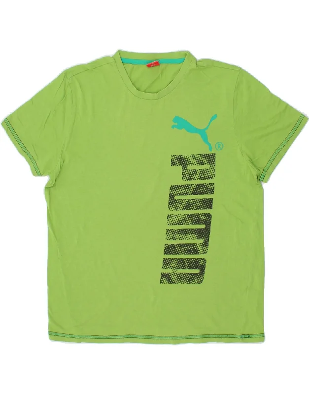 Men's Shirts with Ruffled HemlinesPUMA Boys Graphic T-Shirt Top 15-16 Years 2XL Grey Cotton Men's Shirts with Ruffled HemlinesPUMA Boys Graphic T-Shirt Top 15-16 Years 2XL Grey Cotton