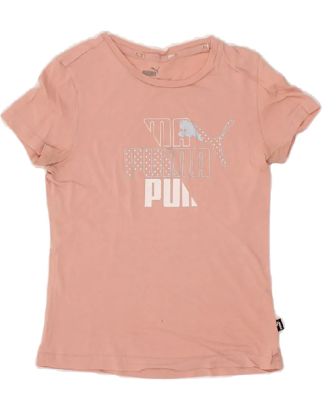 Men's Shirts with Short PlacketsPUMA Girls Graphic T-Shirt Top 9-10 Years Medium Pink Men's Shirts with Short PlacketsPUMA Girls Graphic T-Shirt Top 9-10 Years Medium Pink
