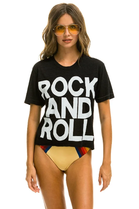 Men's Shirts with UV ProtectionROCK AND ROLL BOYFRIEND TEE - BLACK