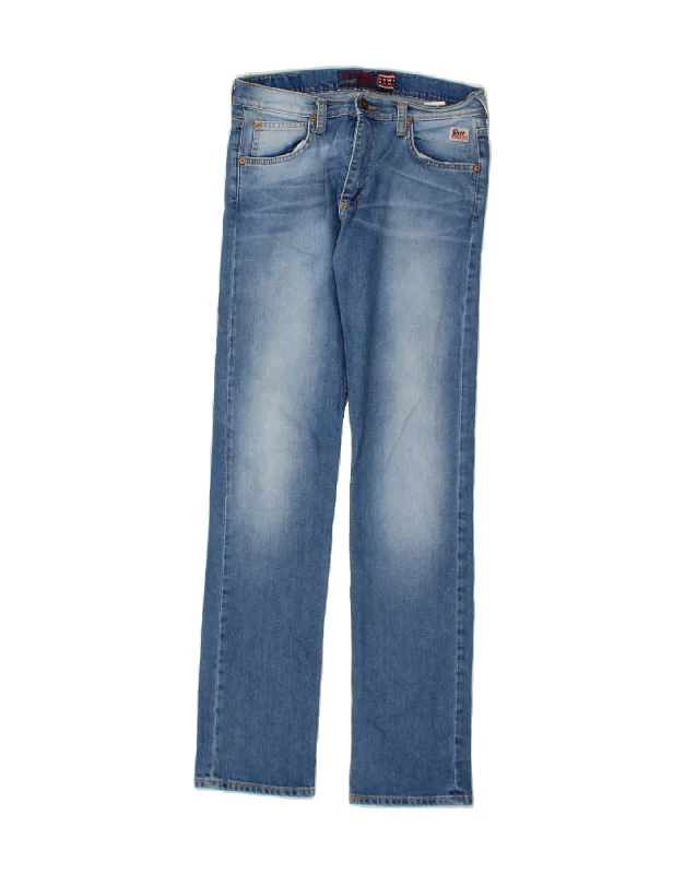 Baggy Cargo Men's JeansROY ROGERS Girls Straight Jeans 13-14 Years W28 L31 Blue Cotton Baggy Cargo Men's JeansROY ROGERS Girls Straight Jeans 13-14 Years W28 L31 Blue Cotton