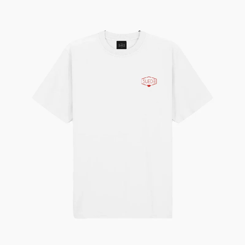 Men's Shirts with Hidden PocketsSUEDE Lovers Logo T-Shirt