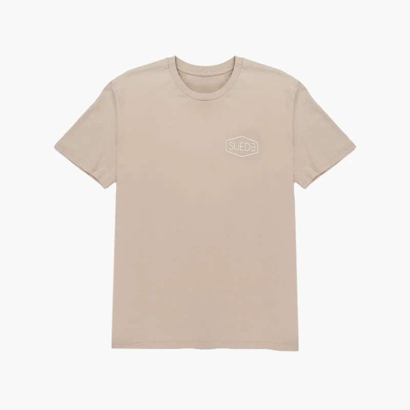 Versatile Men's Tank TopsSUEDE Rome Crew T-Shirt