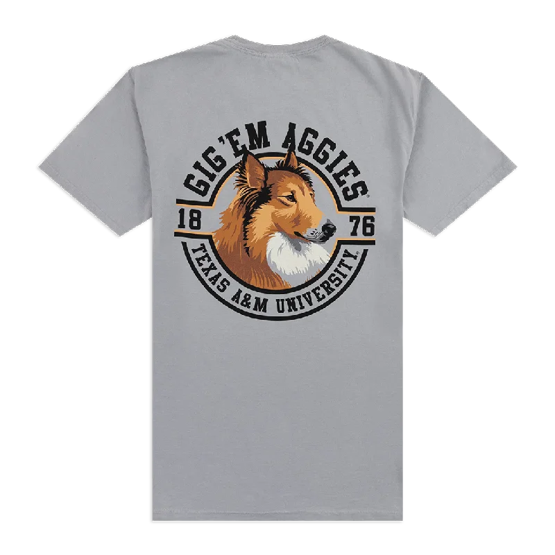 Men's Shirts with Graphic SleevesTexas A&M Aggies 1876 Reveille T-Shirt