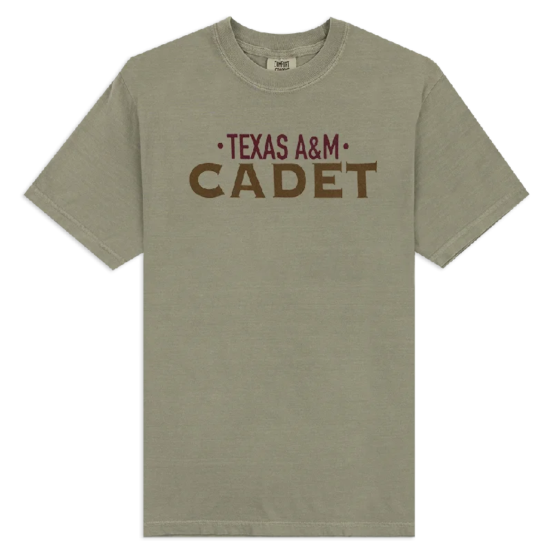 Men's Shirts with Surplice HemlinesTexas A&M Cadet T-Shirt