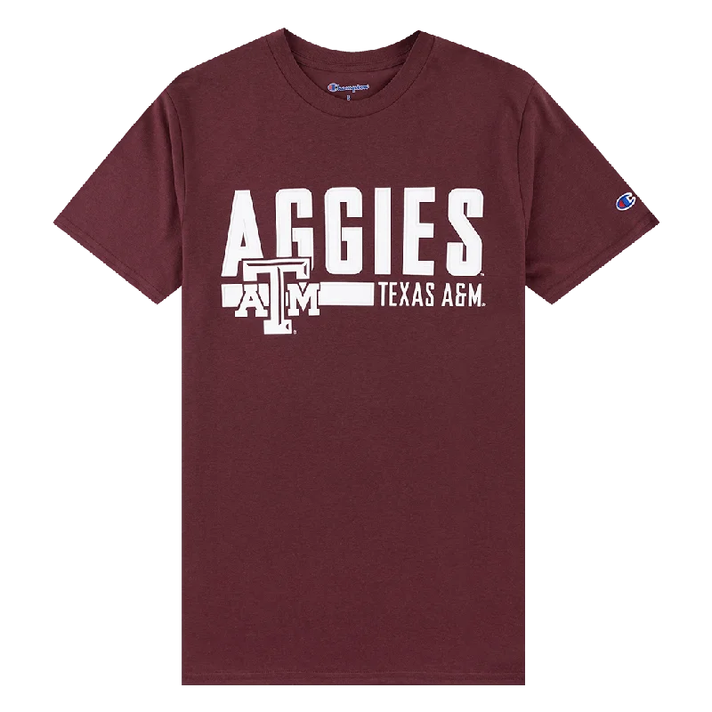 Men's Shirts with Chest PocketsTexas A&M Champion High Density Aggies Tee