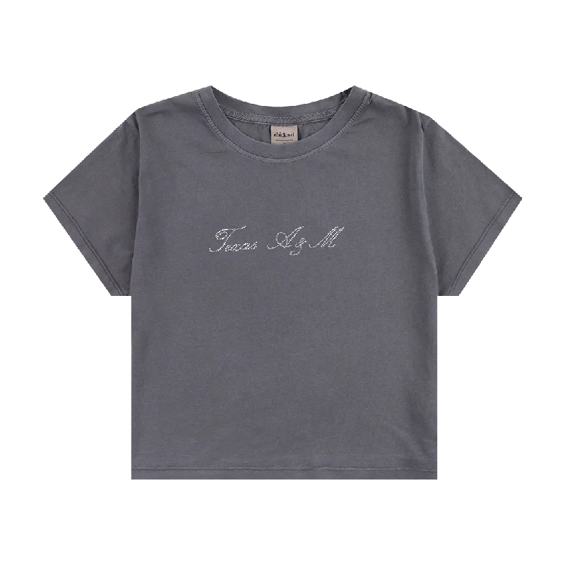 Lightweight Men's Linen ShirtsTexas A&M Script Rhinestone Montauk Tee