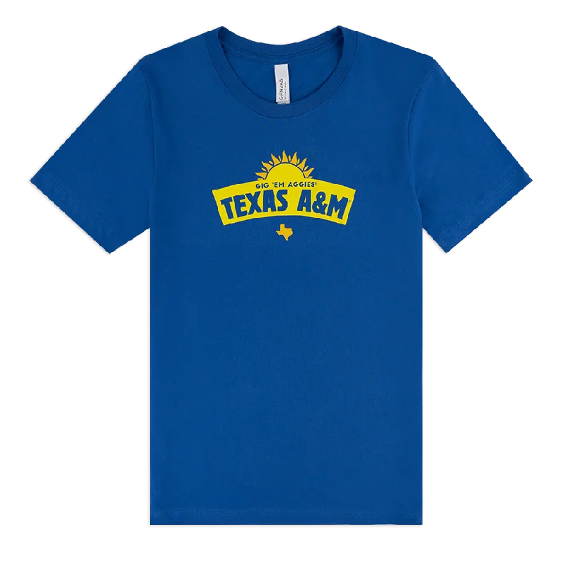 Men's Shirts with Contrast StitchingTexas A&M Twisted Aggies T-Shirt