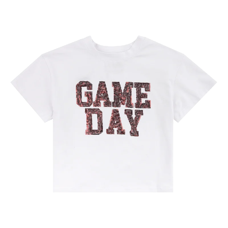 Men's Shirts with Belt LoopsTexas A&M Youth Gameday Sequin Tee