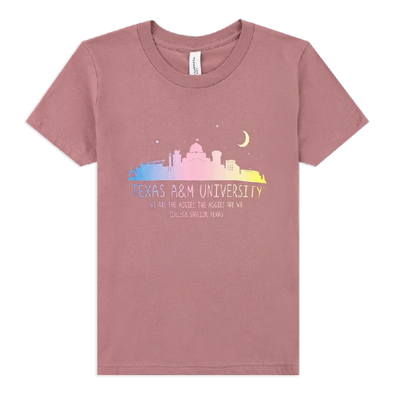 Men's Shirts with Mock NecksTexas A&M Youth Rainbow Aggies T-Shirt