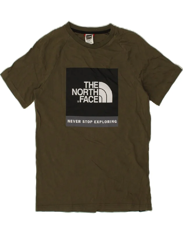 Men's Shirts with Floral PrintsTHE NORTH FACE Boys Graphic T-Shirt Top 14-15 Years XL Green Cotton Men's Shirts with Floral PrintsTHE NORTH FACE Boys Graphic T-Shirt Top 14-15 Years XL Green Cotton
