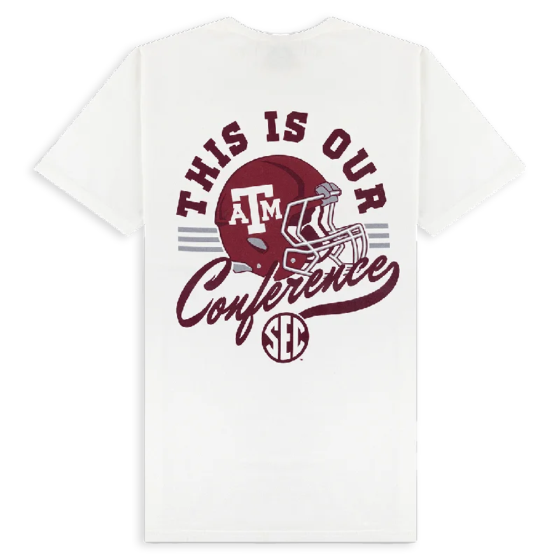 Men's Shirts with Single-Breasted DesignsTexas A&M This Is Our Conference T-Shirt