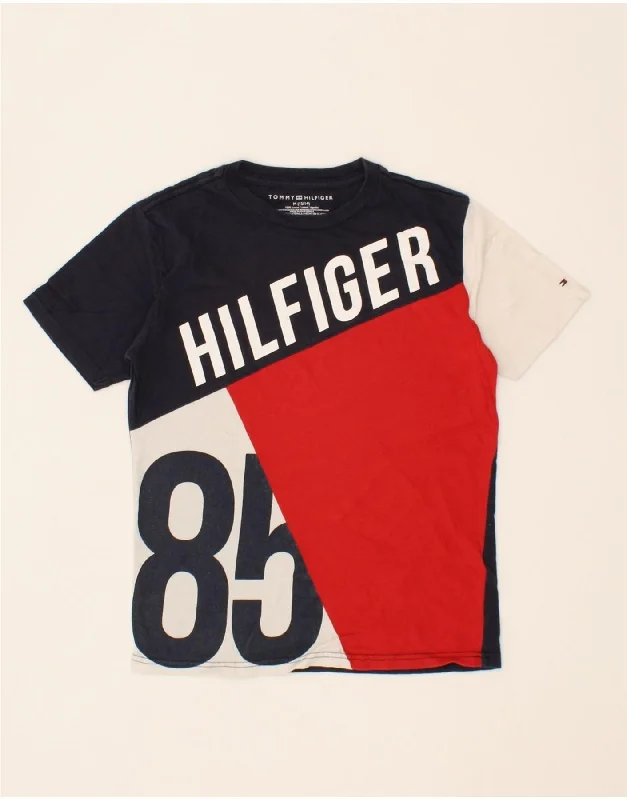 Men's Flowy Shirts for a Relaxed LookTOMMY HILFIGER Boys Graphic T-Shirt Top 12-13 Years Medium Navy Blue Men's Flowy Shirts for a Relaxed LookTOMMY HILFIGER Boys Graphic T-Shirt Top 12-13 Years Medium Navy Blue