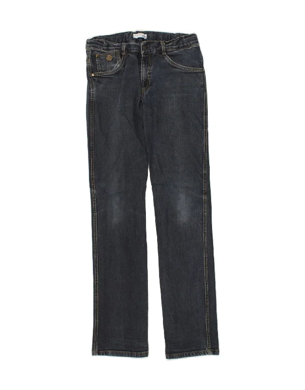 Light Wash Men's JeansTRUSSARDI Boys Straight Jeans 12-13 Years W28 L30 Navy Blue Cotton