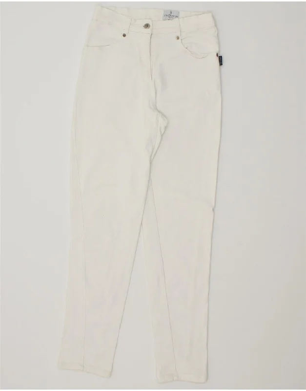 Sustainable Men's JeansTRUSSARDI Girls Slim Jeans 12-13 Years W24 L29 White Cotton