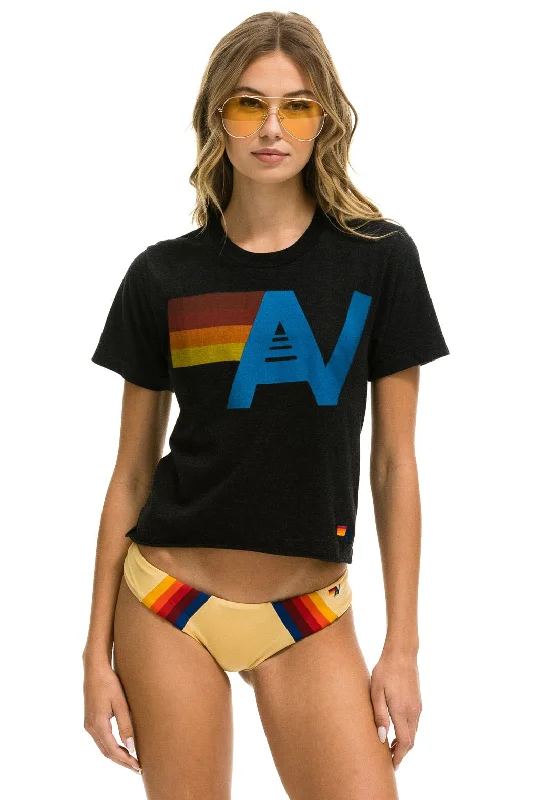 Men's Dressy Shirts for Formal EventsLOGO BOYFRIEND TEE - BLACK